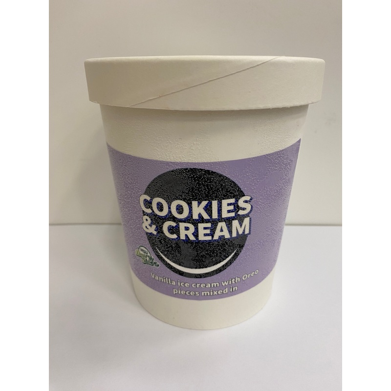 MSU Dairy Store Cookies & Cream Quart