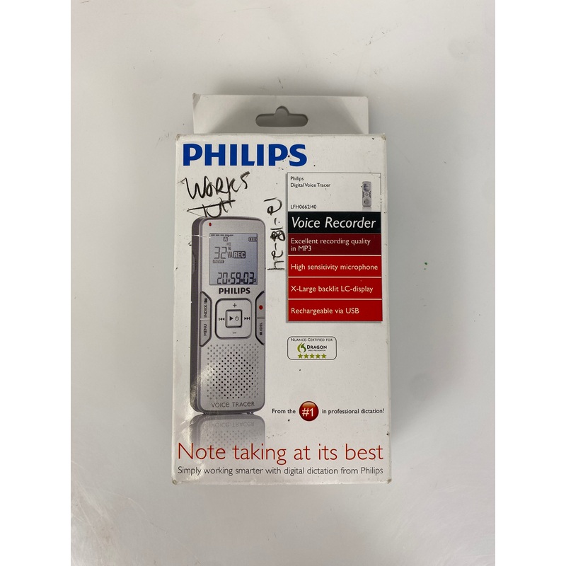 Philips LFH0662/40 Digital Voice Recorder
