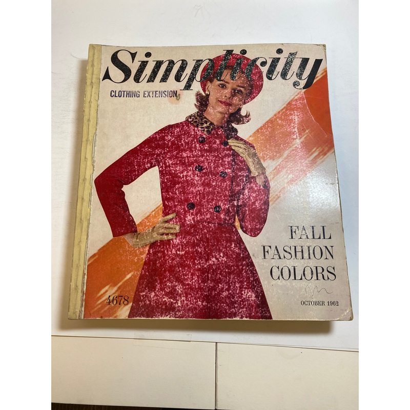 Simplicity Fall 1962 Counter Catalog Book