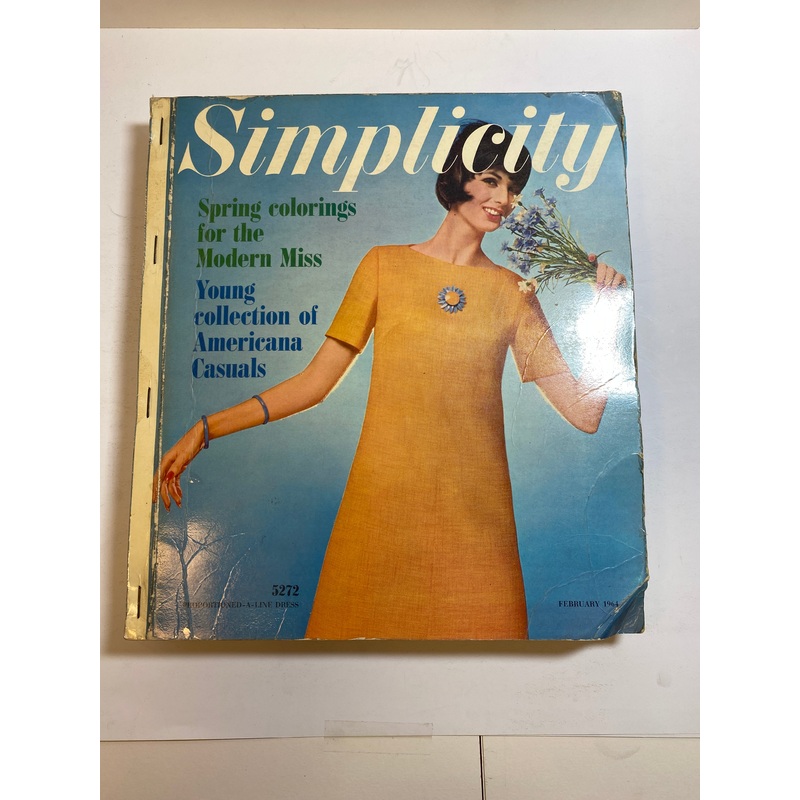 Simplicity February 1964 Counter Catalog Book