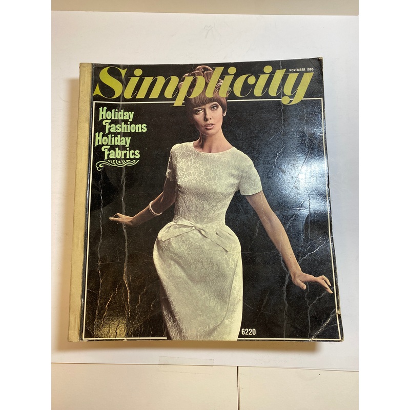 Simplicity November 1965 Holiday Counter Catalog Book
