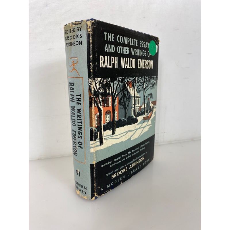 The Complete Essays & Other Writings of Ralph Waldo Emerson 1950 HCDJ