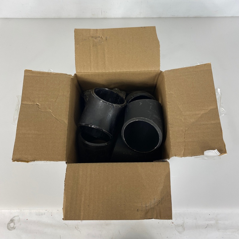 Welded 45 Degree Elbow Steel Pipe Connector Pack of 6