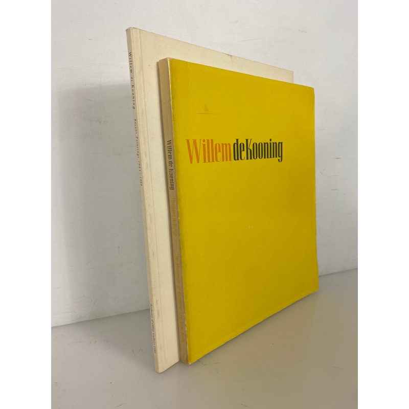 2 Willem de Kooning: by Thomas Hess MOMA/Recent Paintings 1983-1986 SC