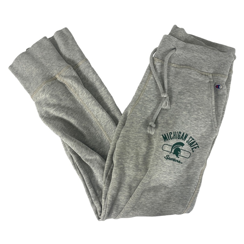 Champion Heather Gray MSU Sweatpants Women’s Size Small