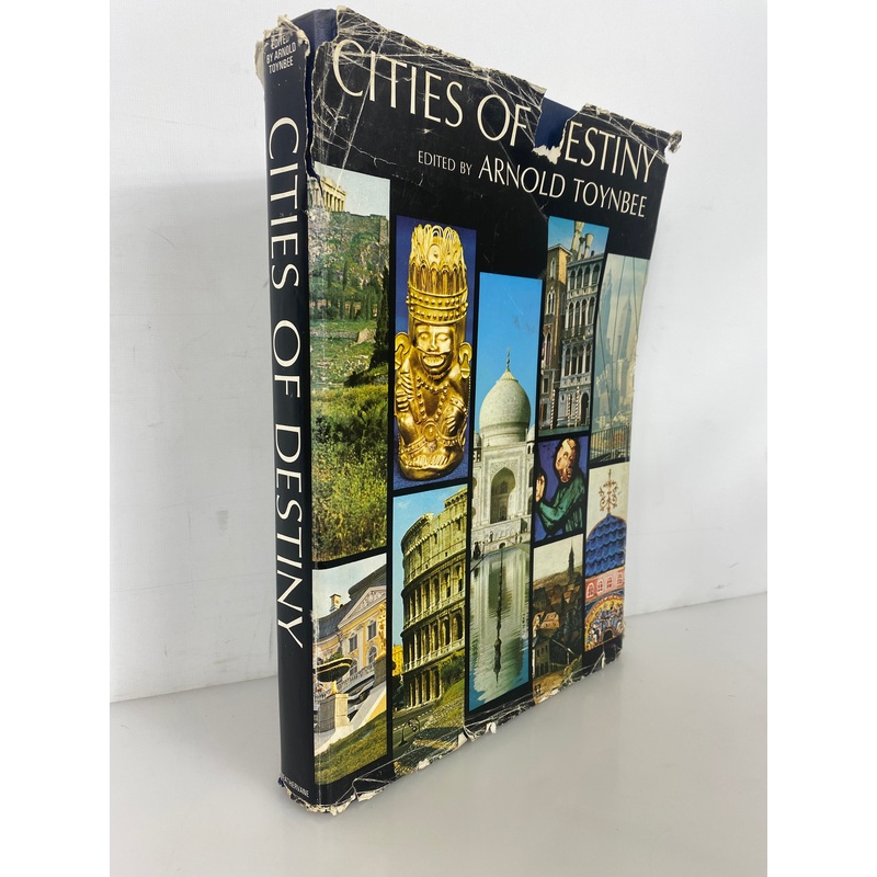 Cities of Destiny by Arnold Toynbee 1967 Oversized HC DJ