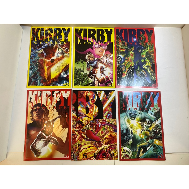 Lot of 11 Kirby Genesis Dynamite Comics 2011-2012