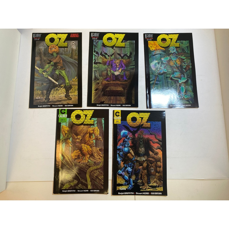 Lot of 5 Oz Caliber Comics 1994-1995