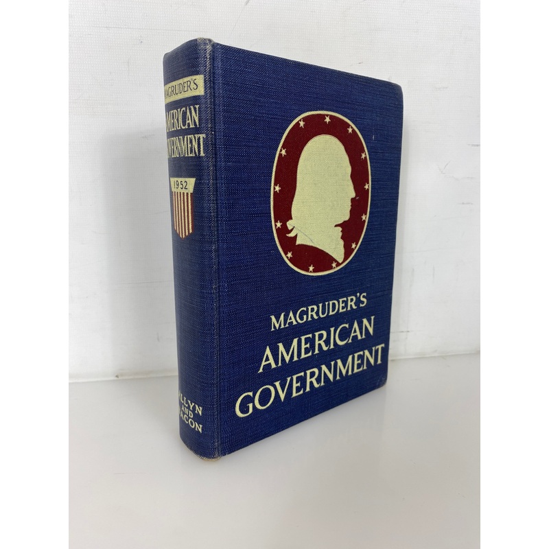 Magruder’s American Government 1952 Vintage HC