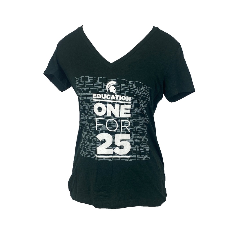 Michigan State University Education Green T-Shirt Women’s Size M