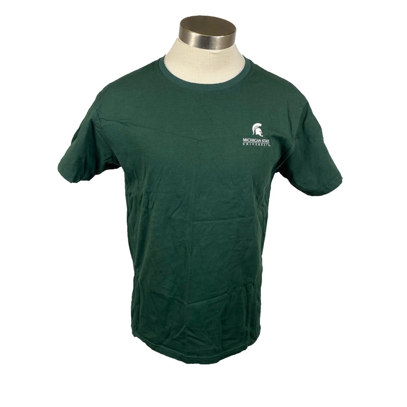 Michigan State University Green Sparty T-Shirt Unisex Size XL