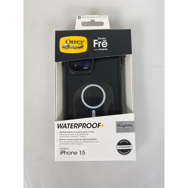 OtterBox Fre Series MagSafe Waterproof Case for iPhone 15