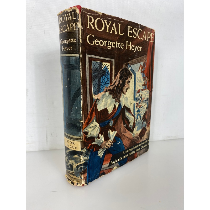 Royal Escape by Georgette Heyer 1939 Vintage HC DJ