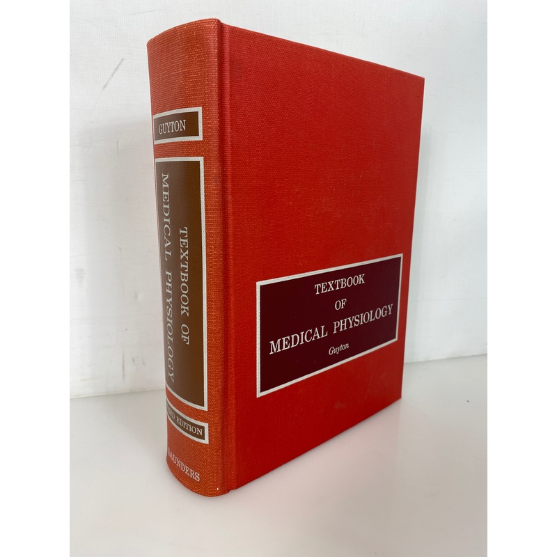 Textbook of Medical Physiology by Arthur Guyton 1966 Vintage HC