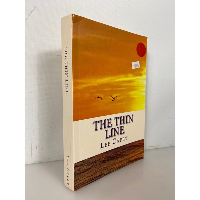 The Thin Line by Lee Carey 1999 1st PB Edition Inscribed by Author