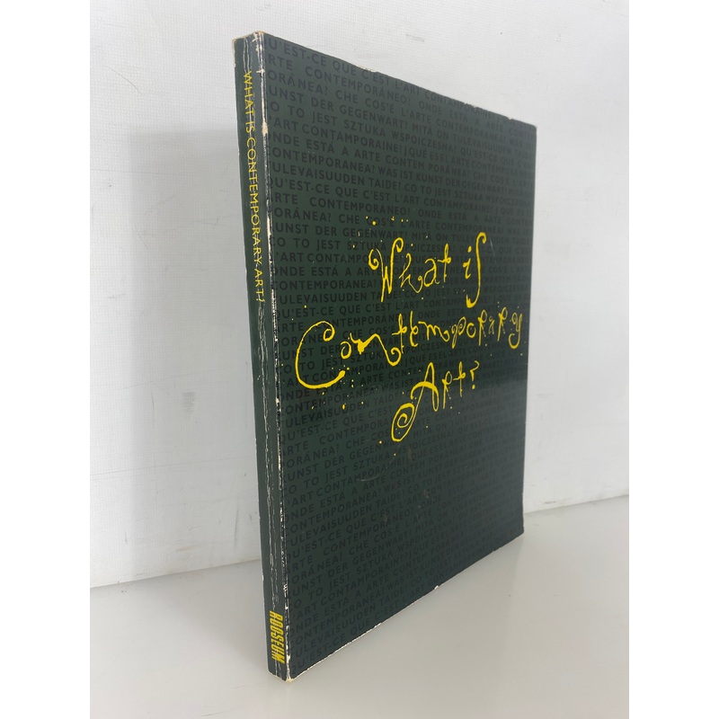 What is Contemporary Art? 1989 Rooseum Malmo Sweden SC Catalog