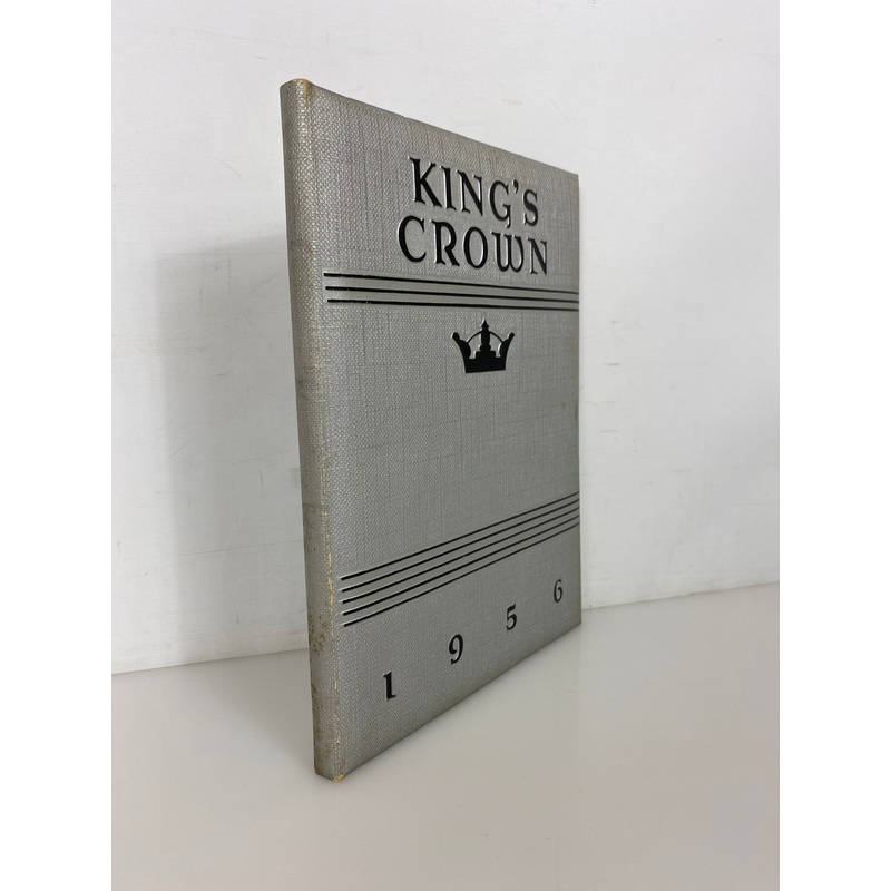 1956 Rufus King High School Yearbook King’s Crown Milwaukee WI HC