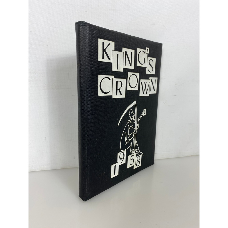 1958 Rufus King High School Yearbook King’s Crown Milwaukee WI HC