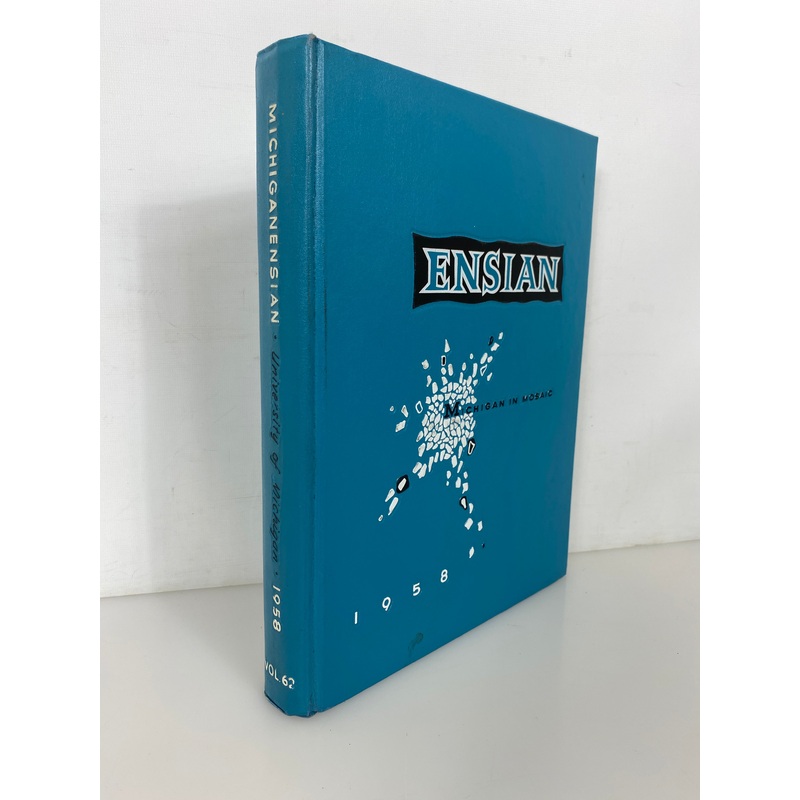 1958 University of Michigan Yearbook Ensian HC