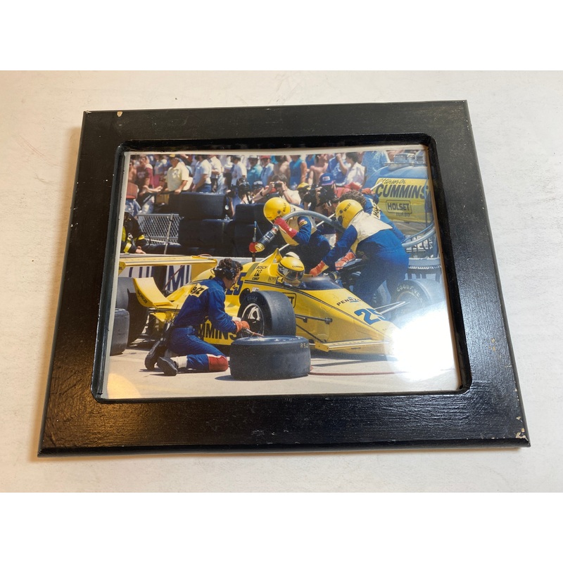 Al Unser Sr 1987 Indianapolis 500 Framed Picture