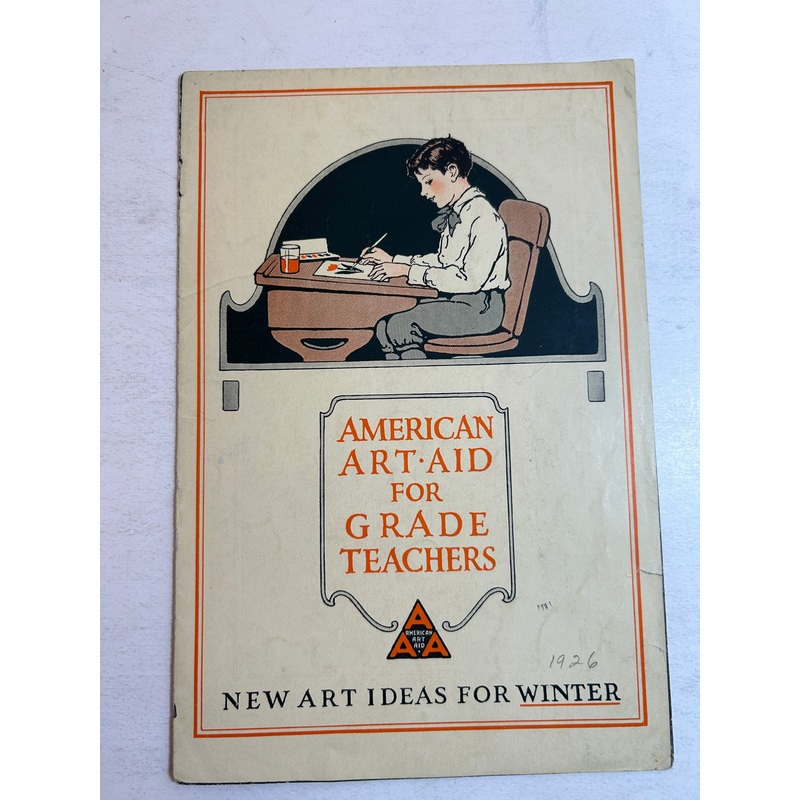American Art-Aid for Grade Teachers 1926 Vintage Teacher Aid