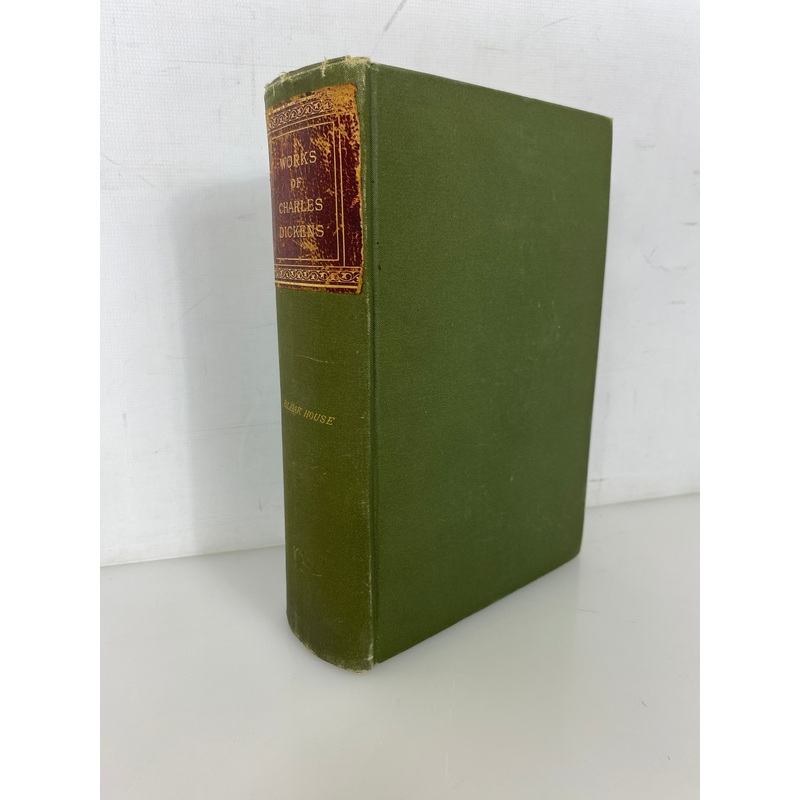 Bleak House in One Volume The Works of Charles Dickens c1900 Antique HC