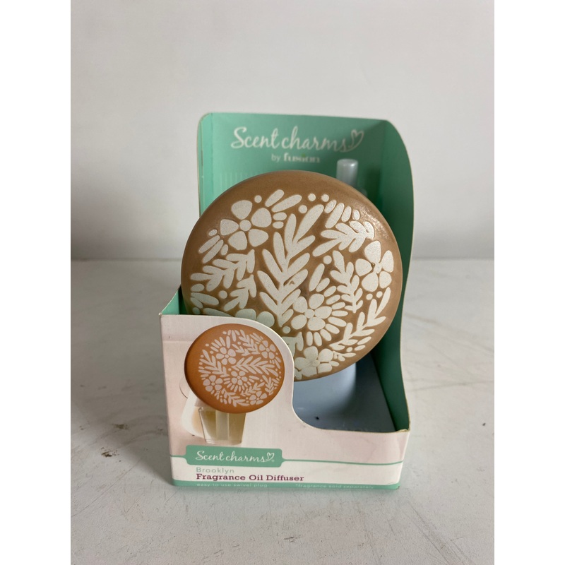 Fusion Scent Charms Design Brooklyn Fragrance Oil Diffuser with Refill