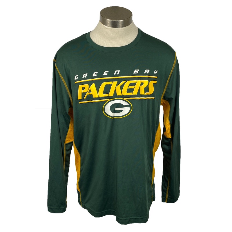 Green Bay Packers Green Long-Sleeve T-Shirt Men’s Size XL