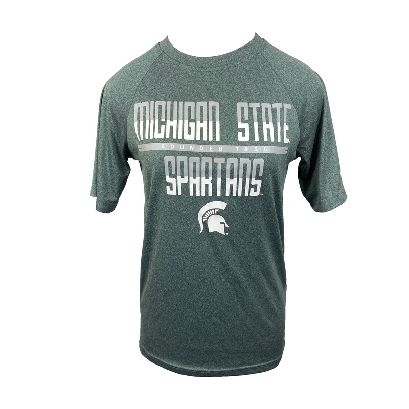 Green Michigan State Short Sleeve T-Shirt Unisex Size S