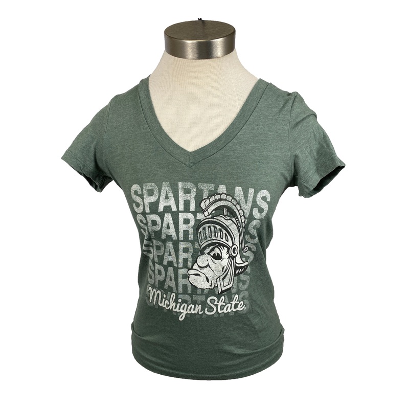 Green Spartans T-Shirt Women’s Size XS