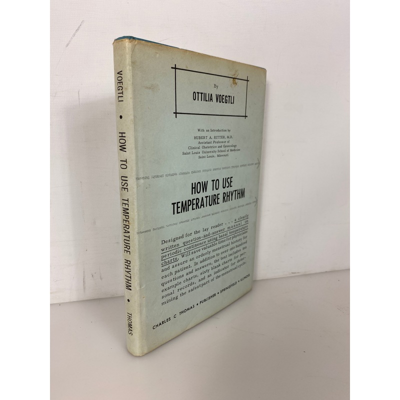 How to Use Temperature Rhythm by Ottilia Voegtli w Charts 1966 Vintage HC DJ