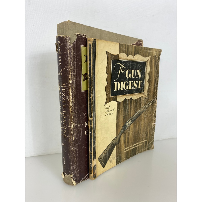 Lot of 2: The Gun Digest (1947)/The Muzzle-Loading Cap Lock Rifle (1952)