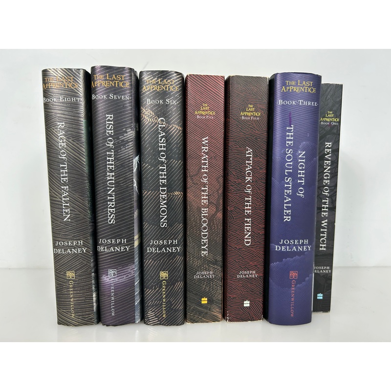 Lot of 7 Last Apprentice 1st American Edition 4 HC, 3 Trade PB