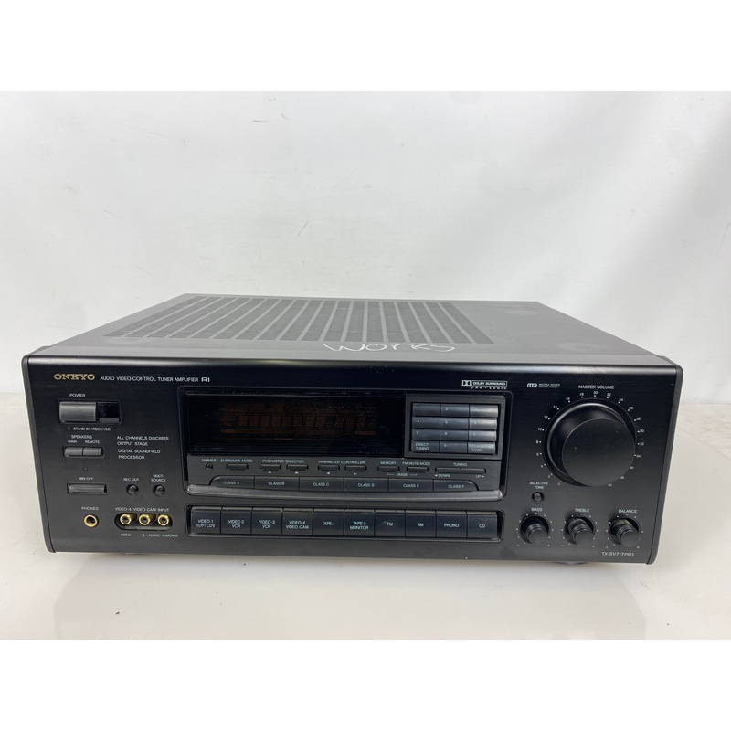 Onkyo TX-SV717Pro(BH) Audio Video Control Tuner Amplifier