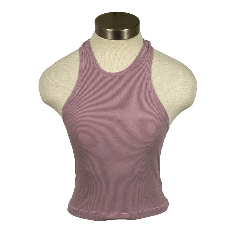 Skims Lilac Ribbed Tank Top Women’s Size M