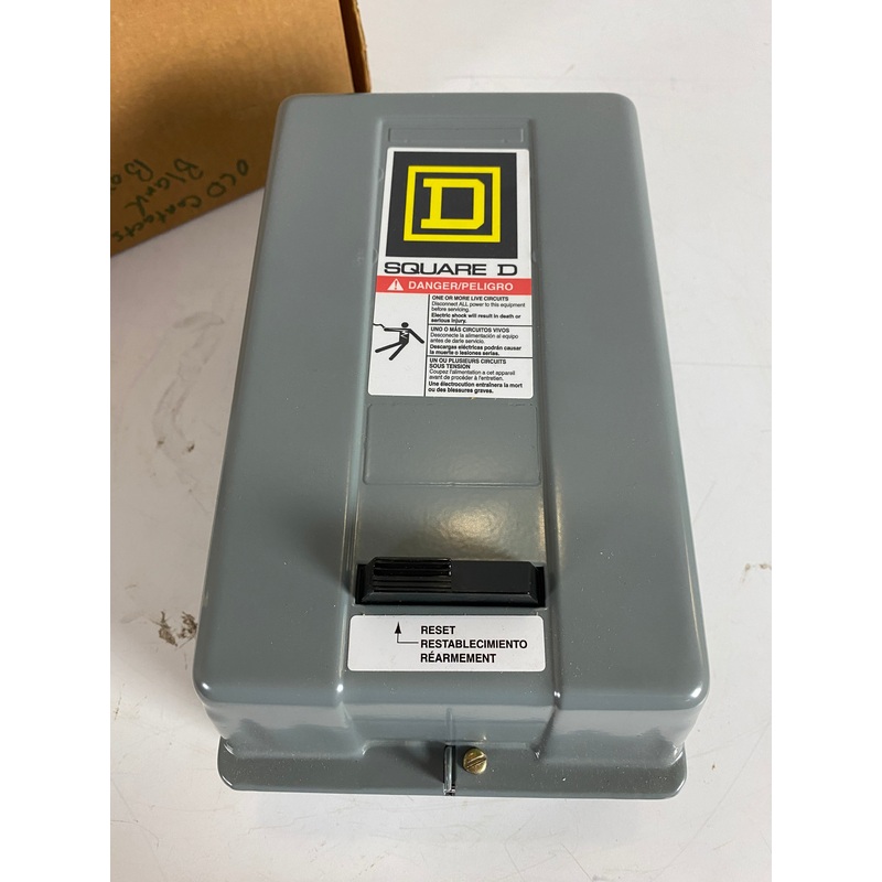 Square D Control Box Motor Starter 8536SBG2V08