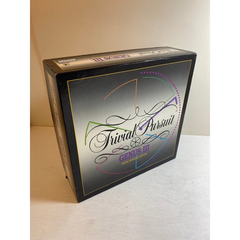 Trivial Pursuit Genus III Parker Brothers 1994