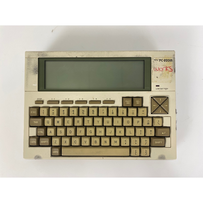 Vintage Nec PC-8201A Portable Microcomputer