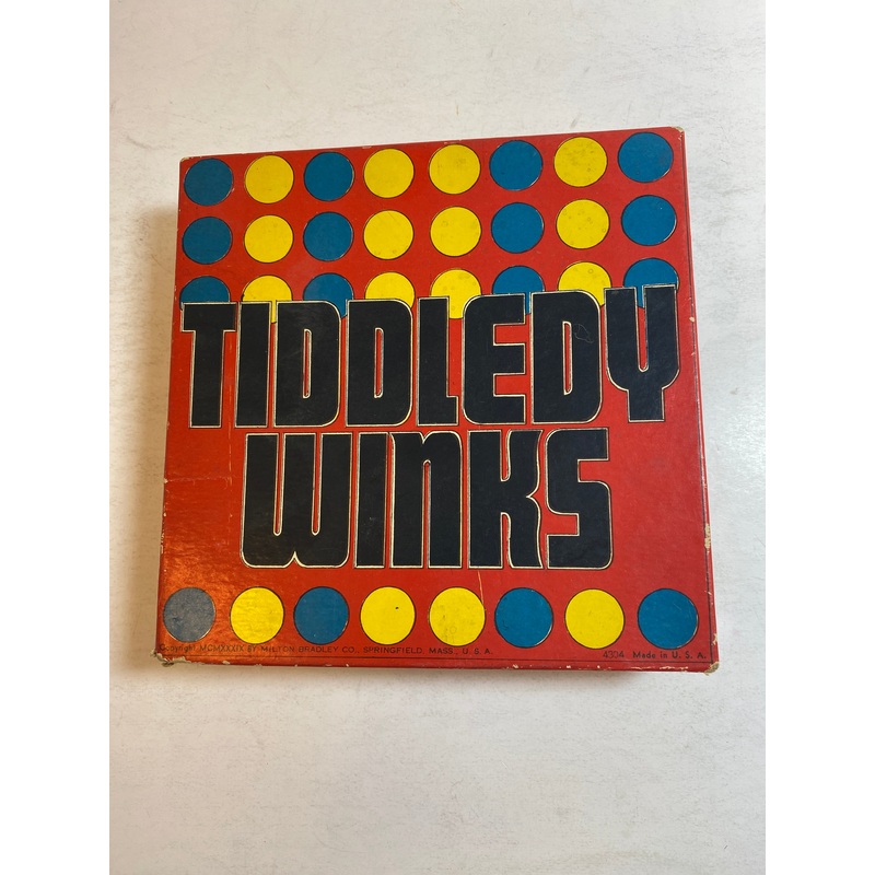 Vintage Tiddley Winks Game 1939