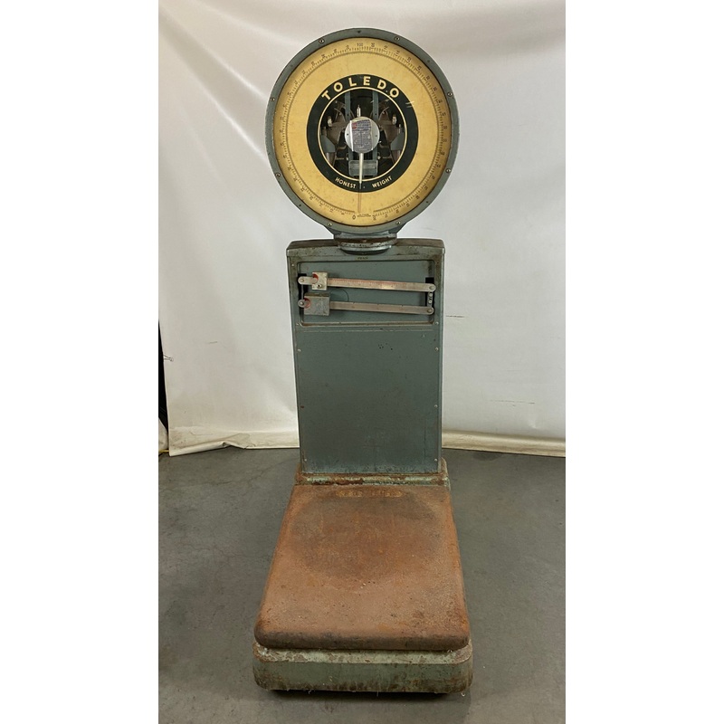 Vintage Toledo #2181 Industrial Honest Weight Scale