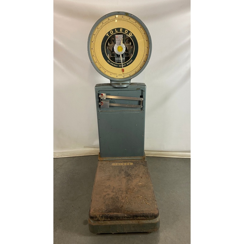 Vintage Toledo #2181 Industrial Honest Weight Scale *Does Not Work*
