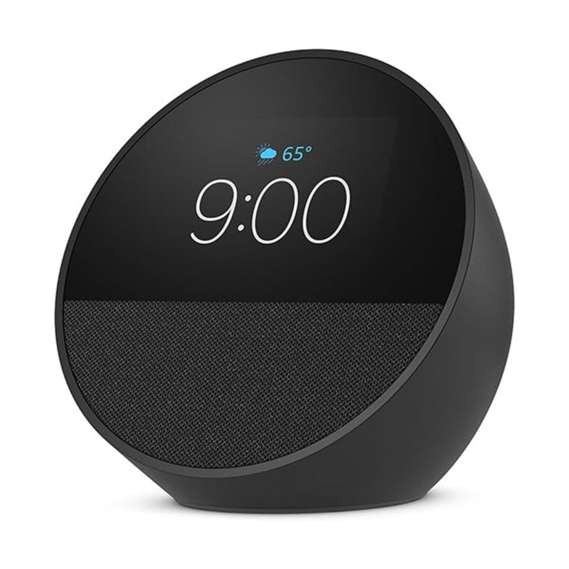 All-new Amazon Echo Spot 2024 Release, Smart Alarm Clock with Vibrant Sound + Alexa