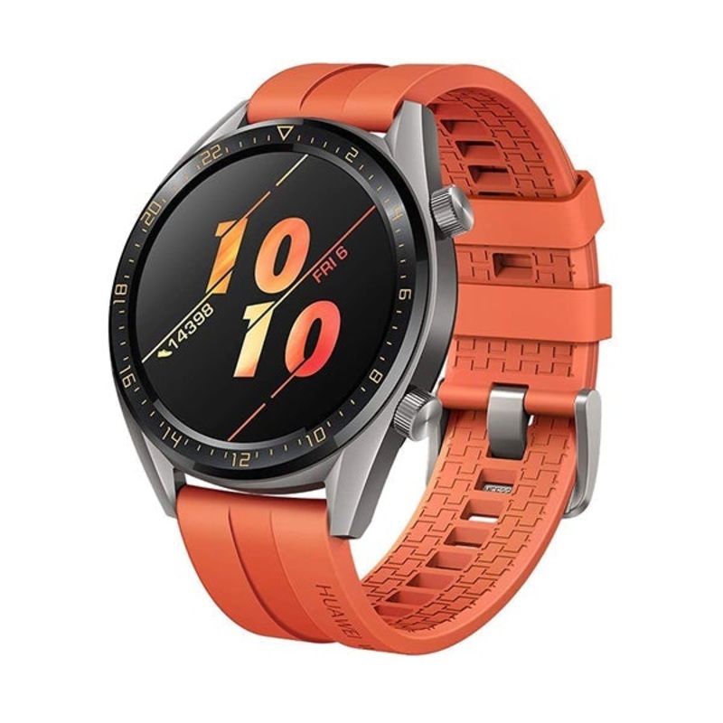 Huawei Watch GT 46mm, Titanium Grey Stainless Steel, Bluetooth SmartWatch, Longer Lasting 2 Weeks Battery Life, Waterproof, Compatible with iPhone and Android