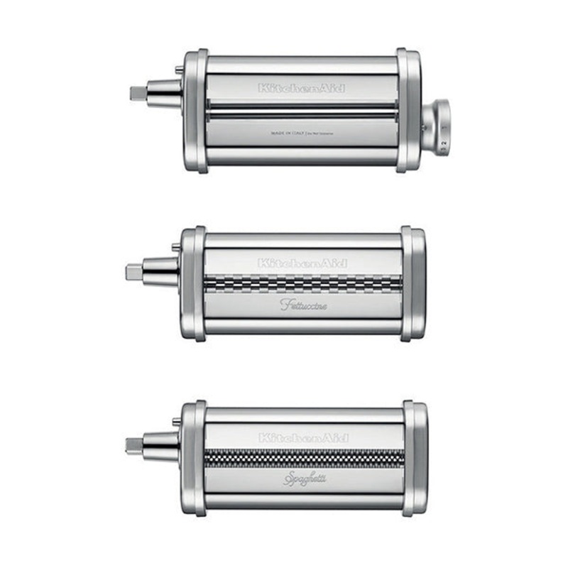 Kitchenaid 5KSMPRA 3-Piece Pasta Roller and Cutter Set