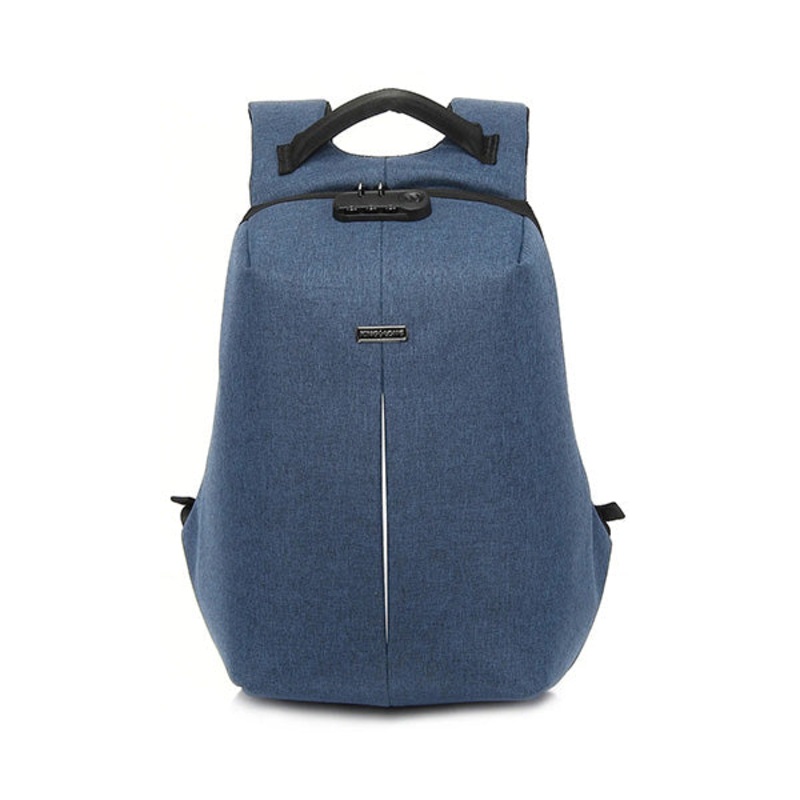 Promate, DEFENDER-16, Anti-Theft Backpack for 16 Laptop with Integrated USB Charging Port