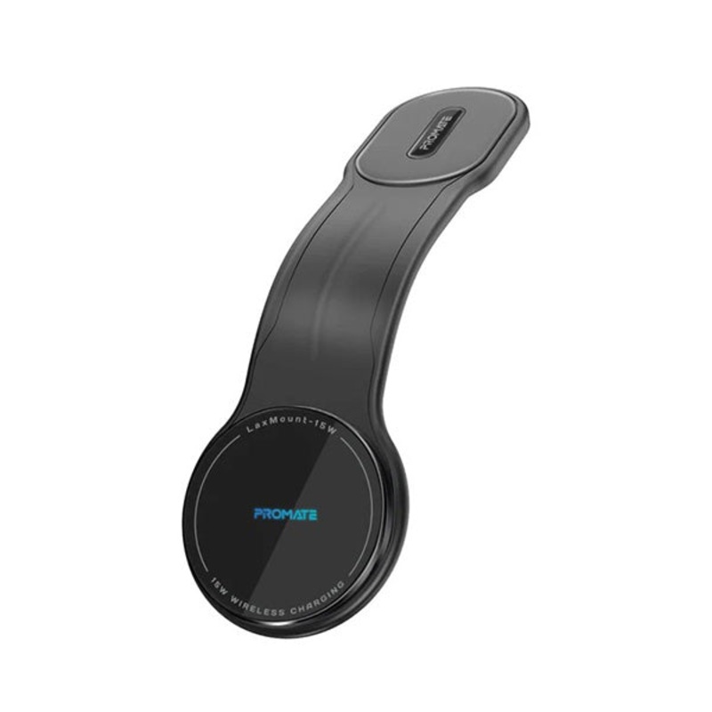 Promate, LaxMount-15W, 15W MagSafe Compatible Flexible Smartphone Charging Mount