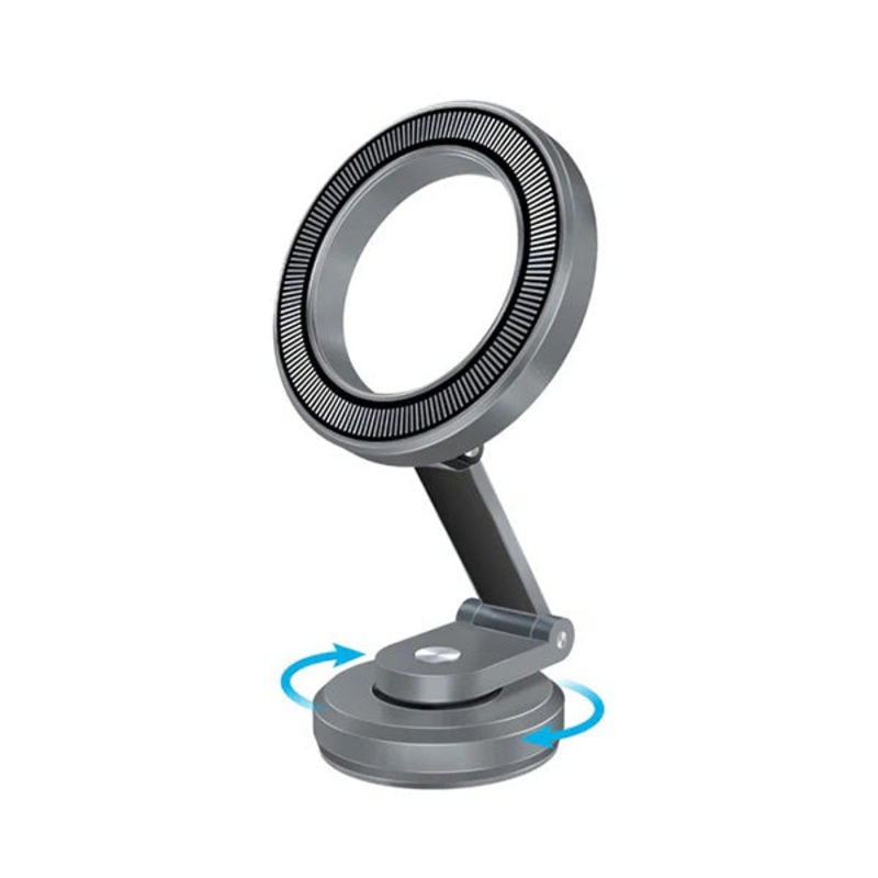 Promate, MagHoop-HG, MagGrip 360 Cradleless Foldable Magnetic Ring Smartphone Holder