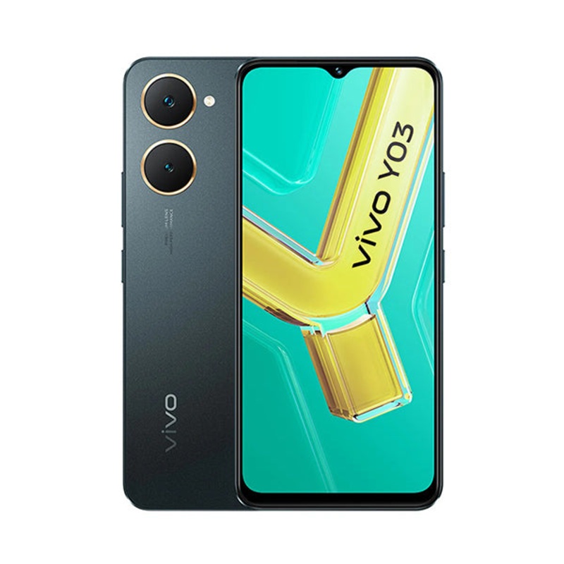 Vivo Y03 8GB/64GB (4GB Extended RAM) + 1 Year Screen Replacement Warranty