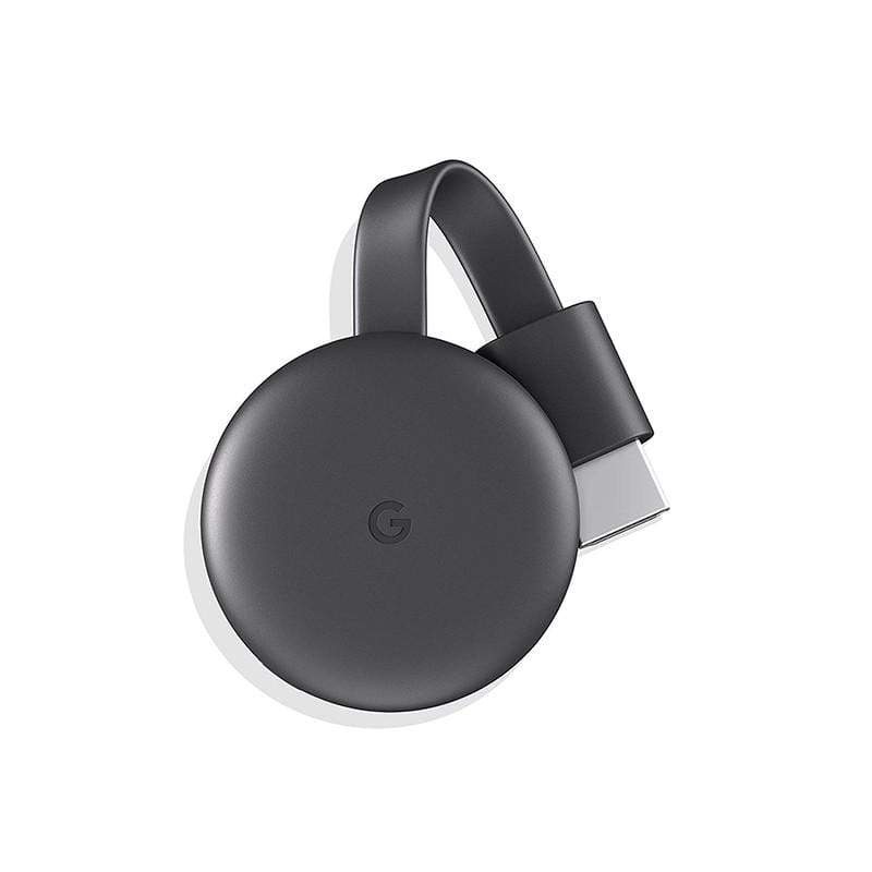 Google Chromecast – Streaming Device with HDMI Cable – Stream Shows, Music, Photos, and Sports from Your Phone to Your TV