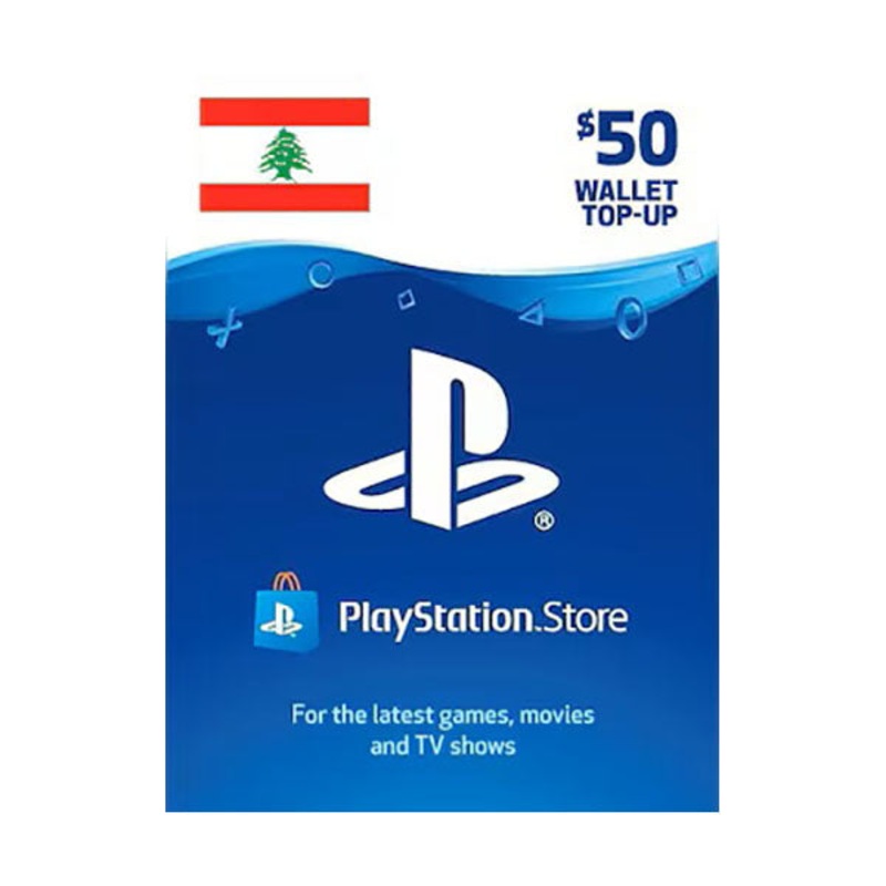 Lebanon PlayStation Gift Card – 50 USD